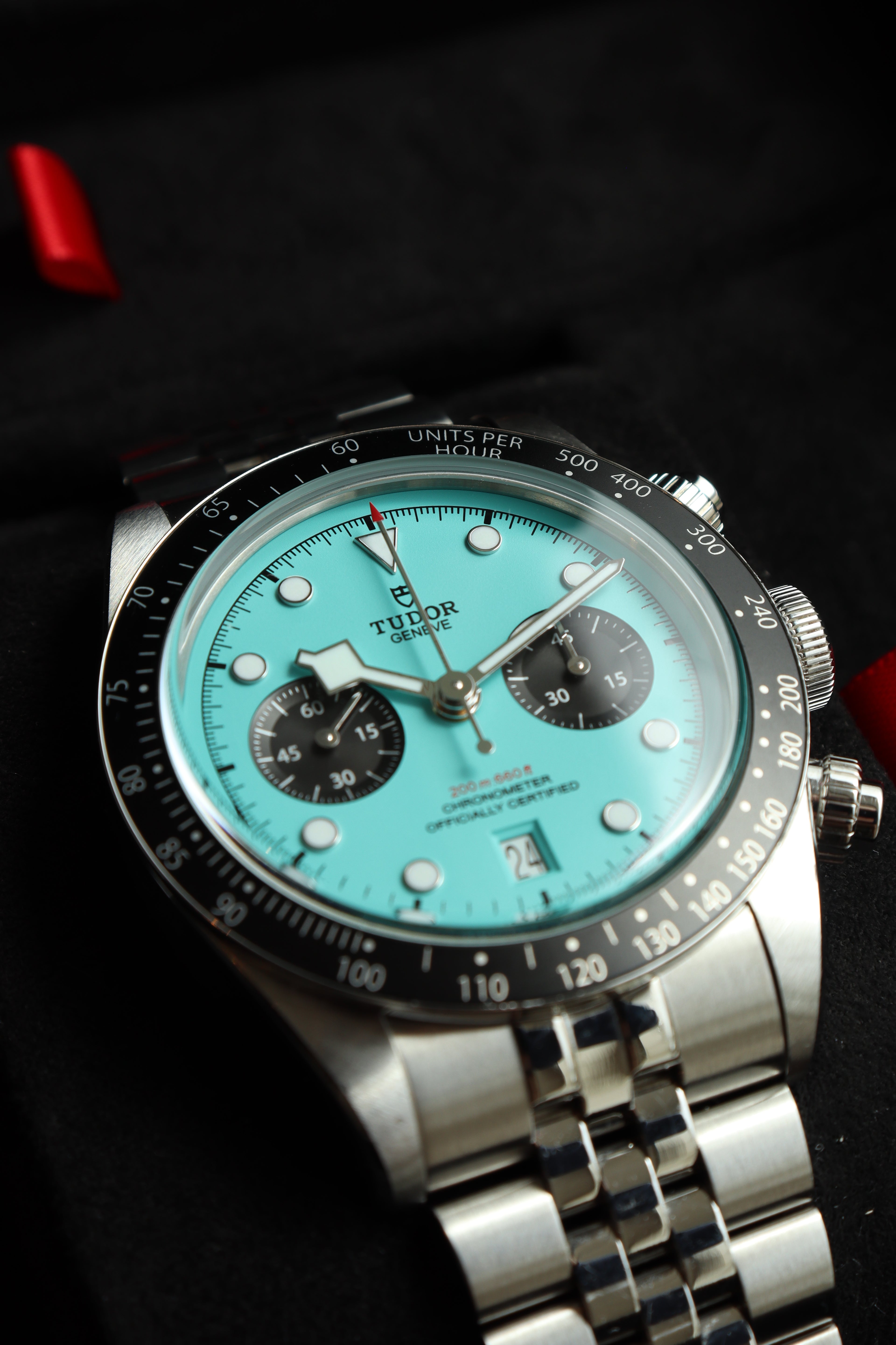 Tudor Black Bay Chrono Flamingo Blue 2025