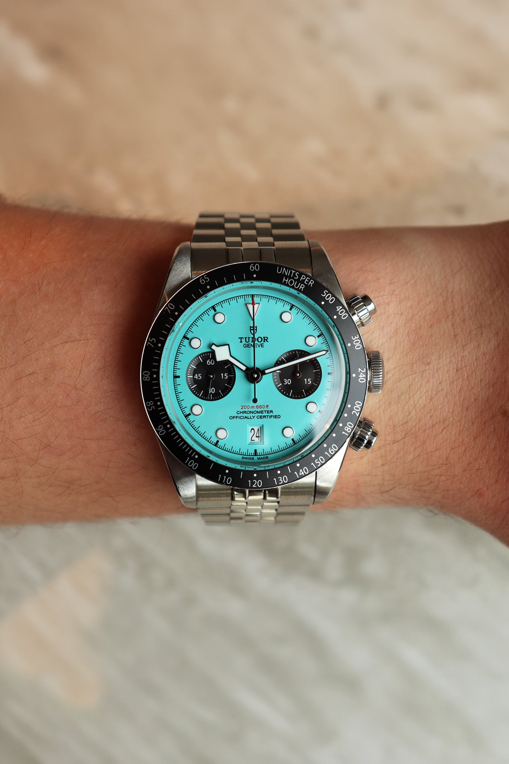 Tudor Black Bay Chrono Flamingo Blue 2025
